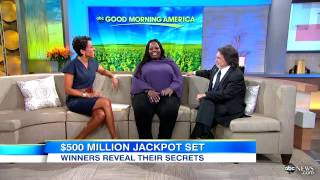 Mega Millions Numbers Fail to Come Up Lottery Winners Offer Their Tips to Win 500 Million Jackpot [upl. by Zinnes]