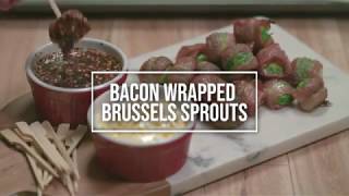 Bacon Wrapped Brussel Sprouts [upl. by Dronski914]