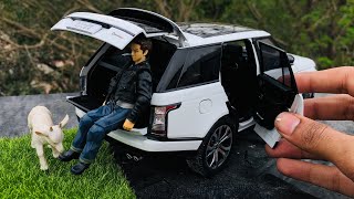 Unboxing of Mini Range Rover Vogue SV 118 Diecast Car with Interiors  Land Rover Lifestyle [upl. by Asel]