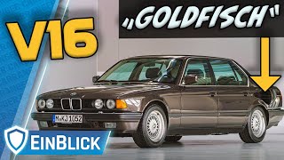 BMW 767iL E32  Der V16Prototyp GOLDFISCH Ende einer goldenen Ära [upl. by Fortunato798]