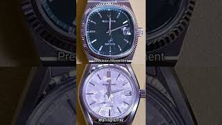 Smooth Sweep of Spring Drive vs Precision Movement grandseiko bulova [upl. by Tillman]