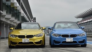 201407CARトップBMW M3ampM4サーキット試乗 [upl. by Adekam662]