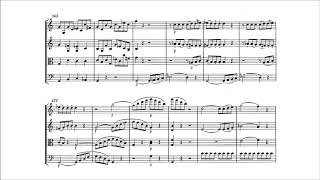 Wolfgang Amadeus Mozart  String Quartet No 19 quotDissonancequot K 465 With score [upl. by Nocaed222]