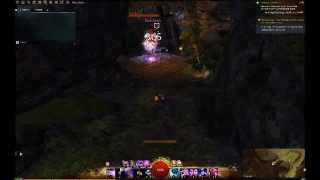 GW2 Bonerattler Cavern Skill Point Vista andwtf [upl. by Etnuahc964]