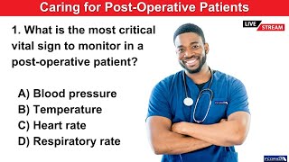 Caring for PostOperative Patients  CNA amp PCT Practice Exam Questions [upl. by Savina735]