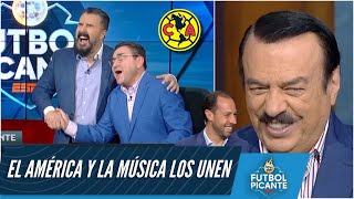 ÁLVARO MORALES Y PIETRASANTA se ponen ROMÁNTICOS y CANTAN por el AMÉRICA de LIGA MX  Futbol Picante [upl. by Ycniuq939]