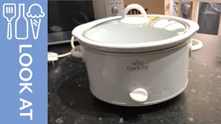 A Look at the Rival Crock Pot stoneware slow cooker [upl. by Kirre]