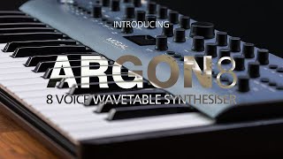 Introducing Modal Argon8  8 voice polyphonic wavetable synthesiser [upl. by Ardnaid]