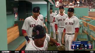 Game 118  Texas Rangers at Boston Red Sox  Hall of Fame Franchise  MLB The Show 24 [upl. by Llerruj]