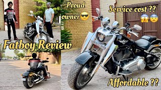 Harley Fatboy🏍️ Ownership Review  maintenance cost💰😱😮 vlog31  Highway king [upl. by Yousuf]