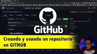 Como usar github y crear repositorio github visual studio code  Luisito Habla [upl. by Yelwar]