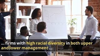 Racially Diverse Management Boosts Productivity [upl. by Bridge]