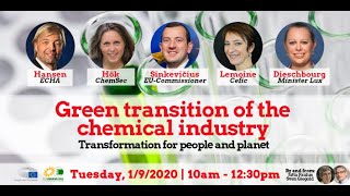 Europe Calling quotGreen transition of the chemical industry  Transformation for People and Planetquot [upl. by Caralie]