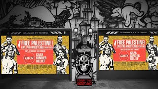 Fuerza talks his charity show Free Palestine with all proceeds going to the Gaza Kinder Relief Fund [upl. by Ahsat]