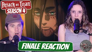 THE END IS HERE  Attack on Titan Finale Newlyweds Reaction  Season 4 Part 3 Special 2 [upl. by Eiaj195]