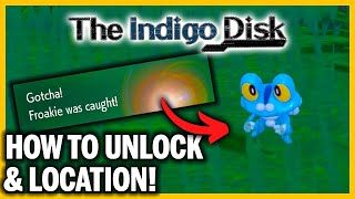 Where to Find and Unlock Froakie in Pokémon SVs Indigo Disk DLC [upl. by Bayard227]