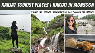 Karjat Tourist Places  Places to visit in Karjat in Monsoon  Bhivpuri Waterfall [upl. by Pentheas599]