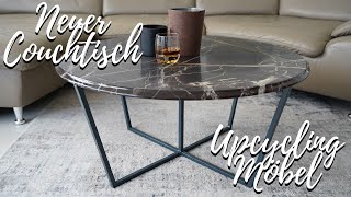 Neuer Couchtisch aus Marmor upcycling Möbel DIY [upl. by Painter]