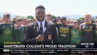 Rugby World Cup  Maritzburg Colleges proud tradition [upl. by Rhpotsirhc598]