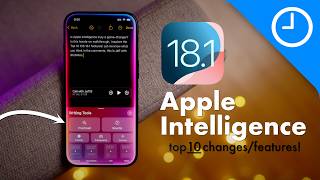 iOS 181  Apple Intelligence Review  Top 10 Features [upl. by Veriee]