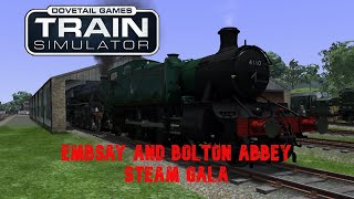 Train Simulator Classic  Embsay And Bolton Abbey Steam Gala [upl. by Vitia]