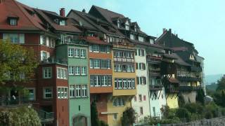 GERMANYSWITZERLAND Laufenburg hdvideo [upl. by Leihcey444]