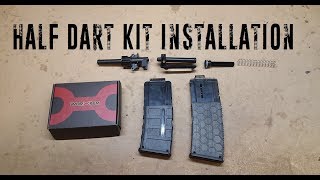 Worker Retaliator Half Dart Kit Installation and Review [upl. by Ahsinyt]