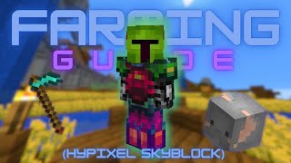 The BEST and FUNNIEST Farming Guide  Hypixel Skyblock 2024 [upl. by Anerres]