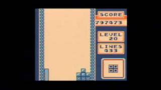 Game Boy Tetris  999999 points [upl. by Shapiro]