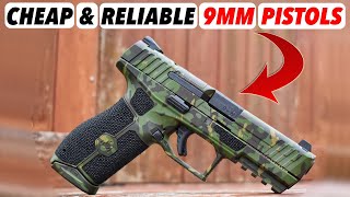 5 Crazy Cheap 9mm Pistols with Proven Reliability [upl. by Aihseyk]