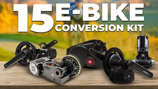 15 Mid Drive ebike Conversion Kit That Are Worth Buying [upl. by Eeleimaj543]