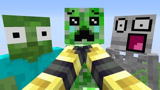 Bullying Mobs In Minecraft The SERIES [upl. by Ecyor122]