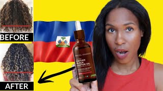 What We Found Out From Haitis Black Castor Oil that GROWS HAIR  HAITIAN HAIR GROWTH SECRETS [upl. by Witha]