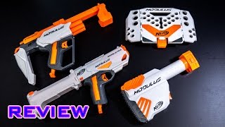 REVIEW New 2017 Nerf Modulus Attachments  BULK REVIEW [upl. by Olegnad805]