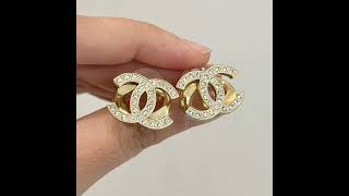 Chanel Earrings Charm and Class in Every Detail [upl. by Iba]