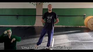 Glossário de Dança com Acessibilidade  1 REVERENCE MASCULINA [upl. by Klenk]