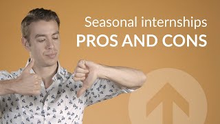 Should you intern during the school year Seasonal internship pros and cons [upl. by Intosh]