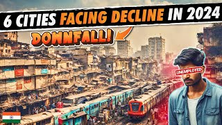 🇮🇳 6 Cities Facing DOWNFALL In INDIA 2024 🔻📉 indiancities [upl. by Kcirdahs]