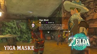 TOTK  Anzug der Yiga  Maske  Yiga Mask  So bekommt man den Anzug [upl. by Ailicec236]