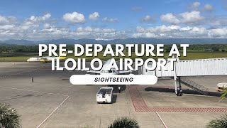 Predeparture at Iloilo Airport  Sightseeing [upl. by Cheria]