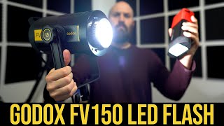 How does the New Godox FV150 LED Flash Compare to Regular Speedlights and Monolights  Photometrics [upl. by Ozzie]