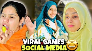 Viral Games of Social Media 🎮  Sb ko Dares Di 😂  Maheen ka Ro Ro ky Bura Haal Ho Gya 😭😭 [upl. by Otilesoj838]