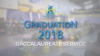 NCU GRADUATION 2018  BACCALAUREATE SERVICE  LIVE STREAM [upl. by Larina]