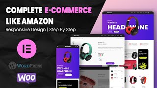 How to Create a FREE eCommerce Website with WordPress  ONLINE STORE  WooCommerce 2023 [upl. by Anirok]