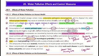 PMF IAS Ecology and Environment Chapter 20 Water Pollution and Effects Class 1 [upl. by Marilla]