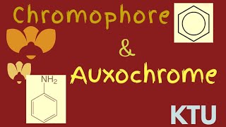 KTU🔷 FIRST YEAR ENGINEERING🔷 BTECH🔷 SPECTROSCOPY 🔷CHROMOPHORE amp AUXOCHROME CONCEPT🔷MODULE 2🔷 [upl. by Oidacra590]