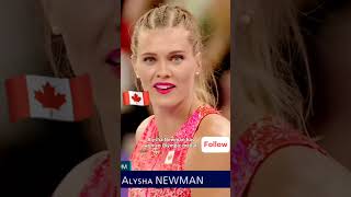 alysha newman canada bronze medal trending [upl. by Iggam]