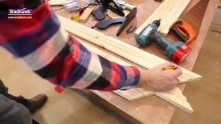 Part 5 How to cut and fix architraves [upl. by Llirpa602]