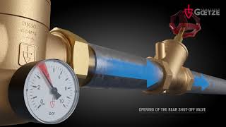 Goetze Pressure reducing valve 681  installation function amp maintenance [upl. by Sanferd]