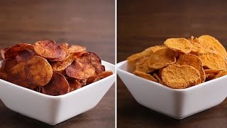 Baked Potato Chips 4 Ways [upl. by Chandler]